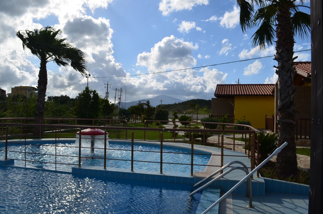 Holiday villa with swiming pool near Radhima Beach in Vlora