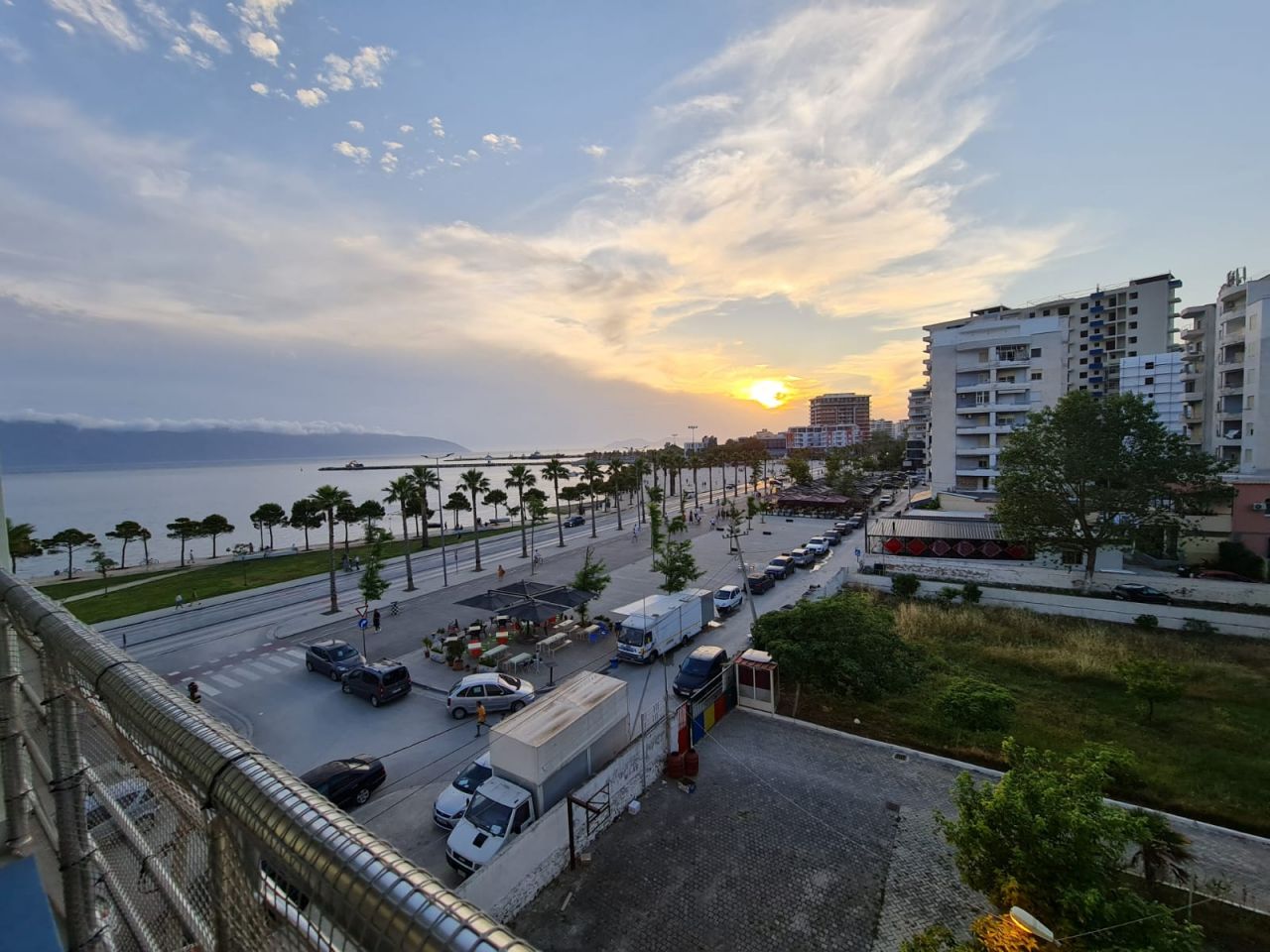Nyaraló bérelhető apartman Vlorában, kilátással a tengerre