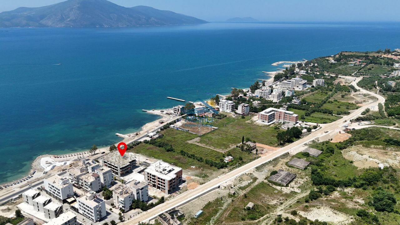Frontline Apartment For Sale In Vlore Albania, With Swimming Pools And Private Beach