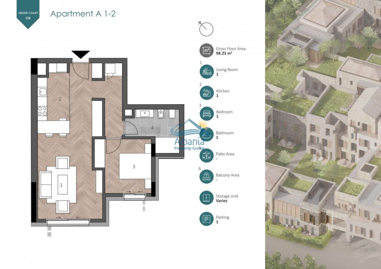 17 Green Coast Village, Dhermi 9425