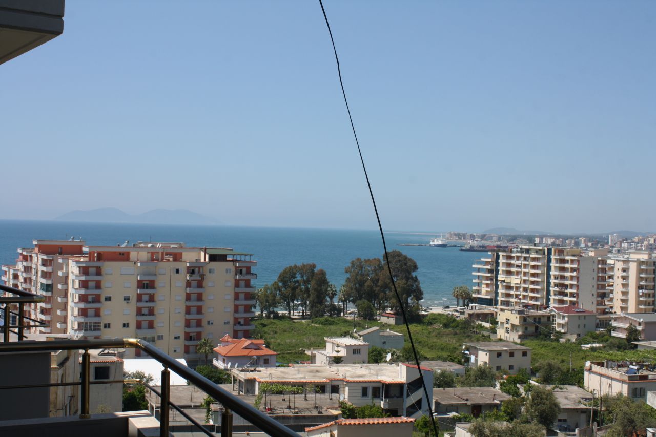 Sea view Studio apartment  for sale in Vlore, Albania.
