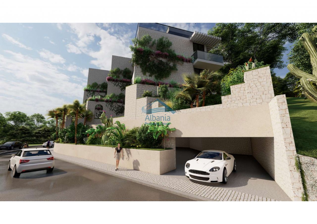 New Apartment With Sea View For Sale In Vlora Albania, Near The Beach And With Private Swimming Pool