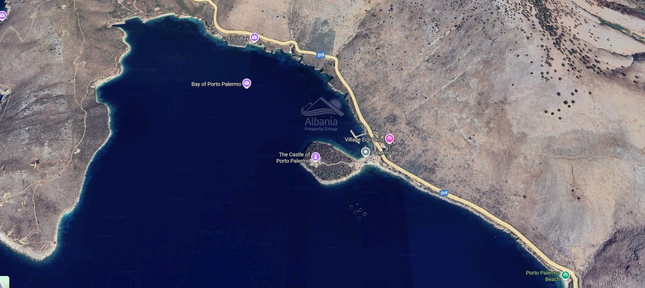 Land For Sale In Porto Palermo, Himare Vlore Albania