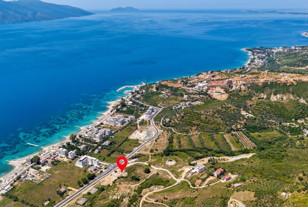 Luxusvilla mit Swimmingpool zum Verkauf in Radhimë, Vlorë - Erstklassige Investition an der albanischen Riviera