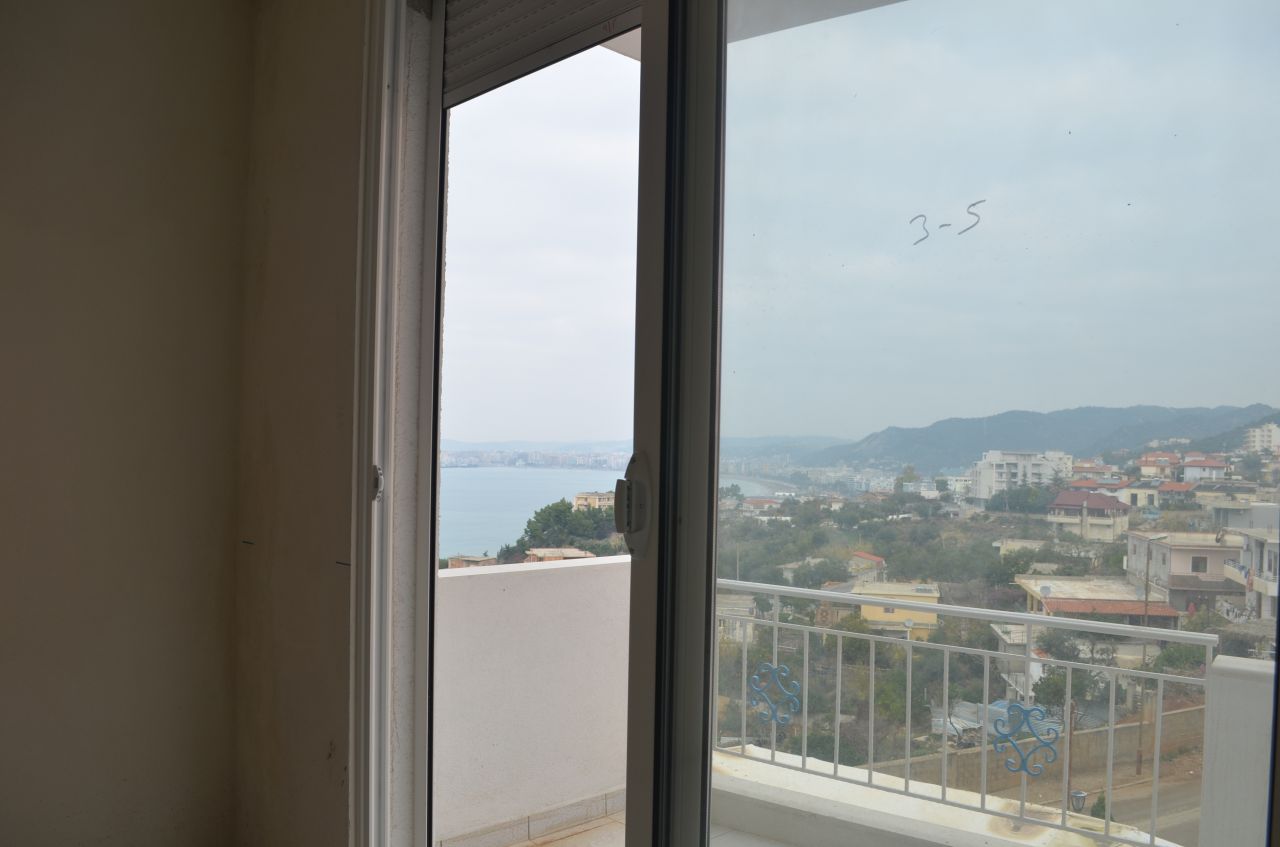 Apartament per shitje ne Vlore. Apartament me dy dhoma gjumi ne Shqiperi. Cmim i ulet me pamje nga deti!
