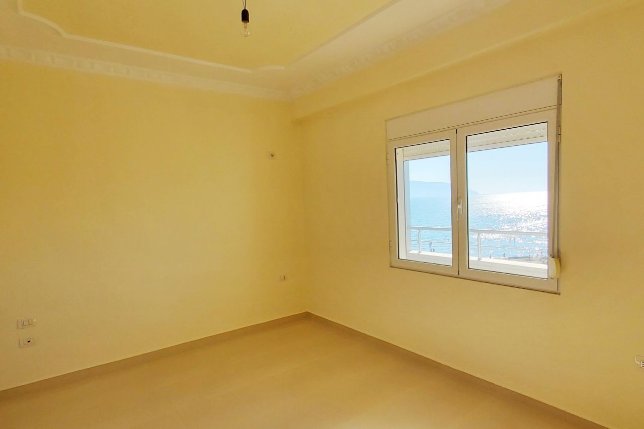 Front Line Apartment With Sea View For Sale In Vlore