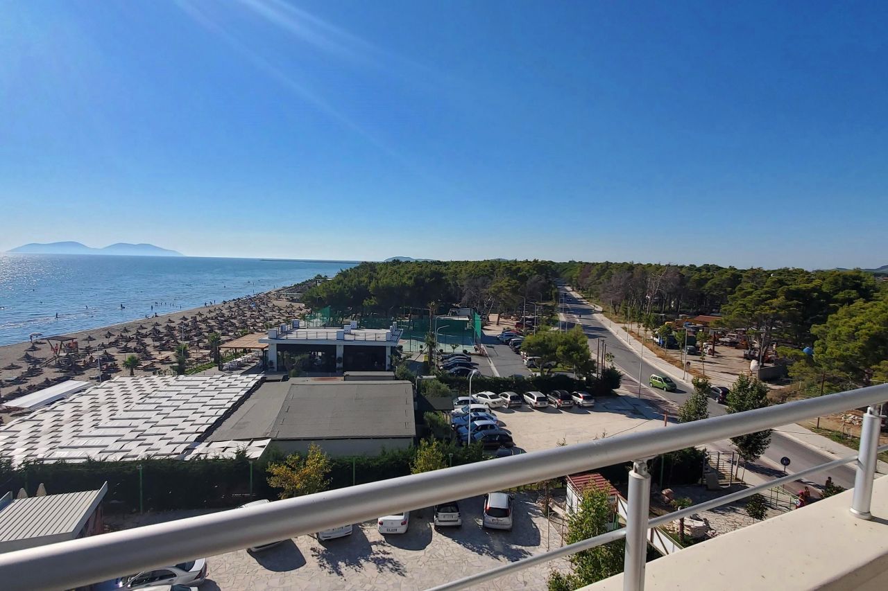 Front Line Apartment With Sea View For Sale In Vlore