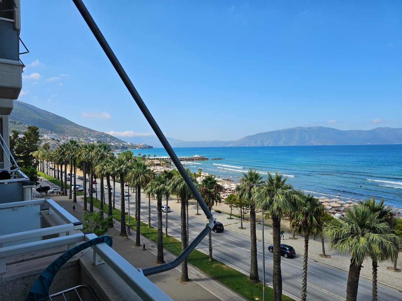 Luxuriöse Wohnung mit Meerblick zum Verkauf in Vlore