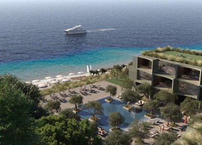 Albániai ingatlan eladó, luxusapartman tengeri kilátással Radhimë Vlorë-ban